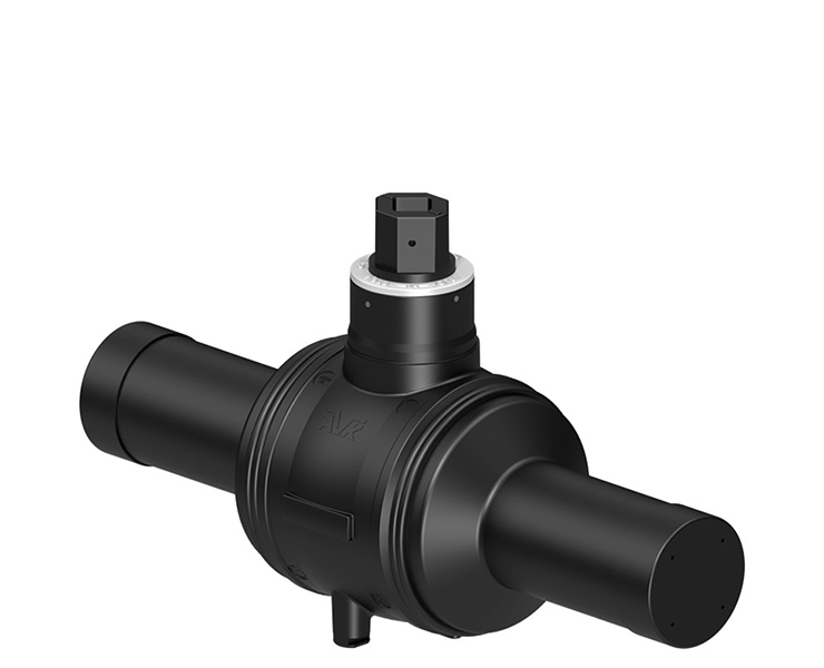 Ball valve for fire protection